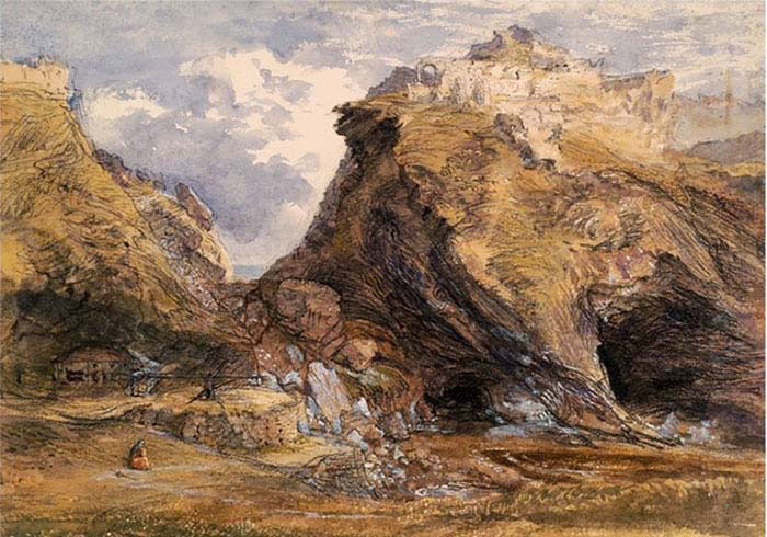 view at tintagel